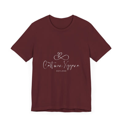 T-shirt "C mon Xygène" écrit blanc