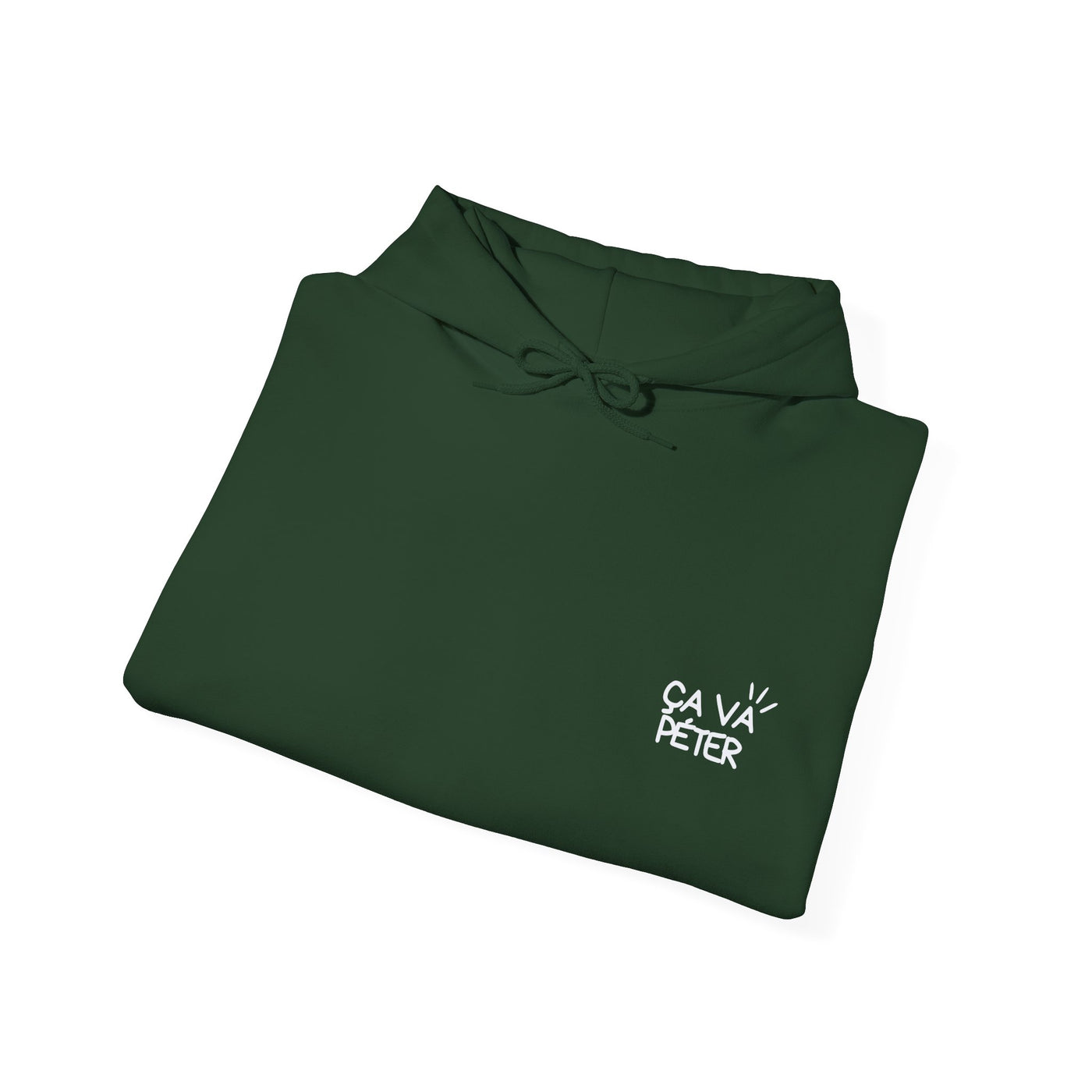 Hoodie "Ça va péter" écrit blanc