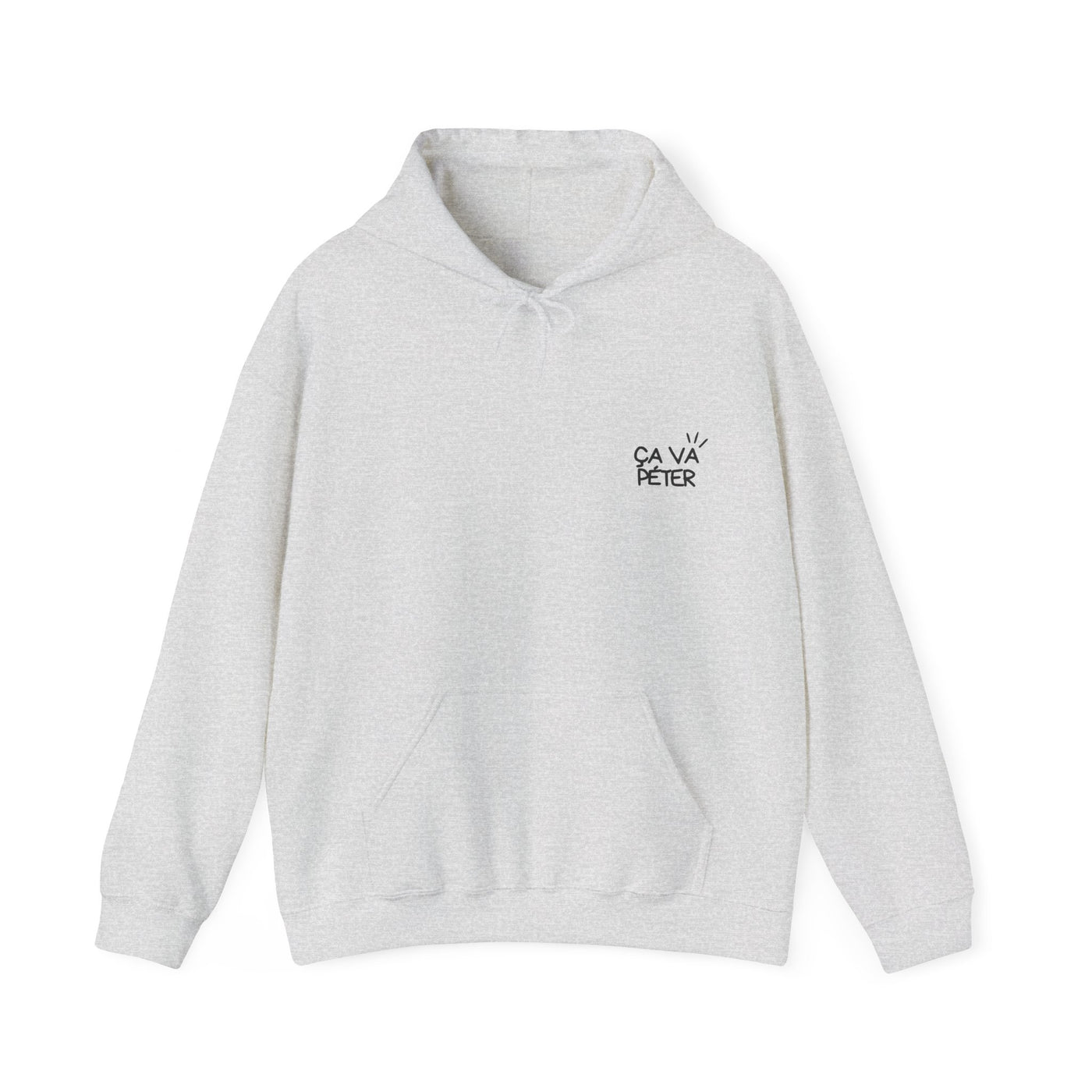 Hoodie "Ça va péter" ecrit noir