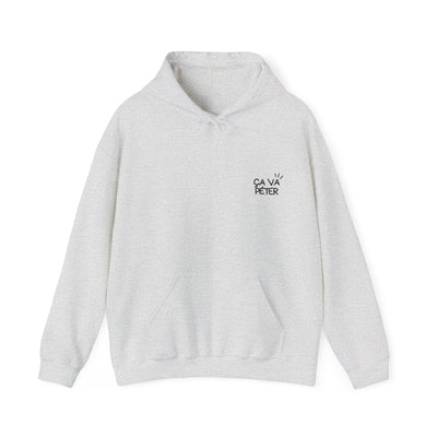 Hoodie "Ça va péter" ecrit noir