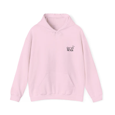 Hoodie "Ça va péter" ecrit noir