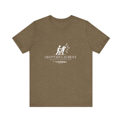 T-shirt - "Oh Ptain Laurent" show blanc