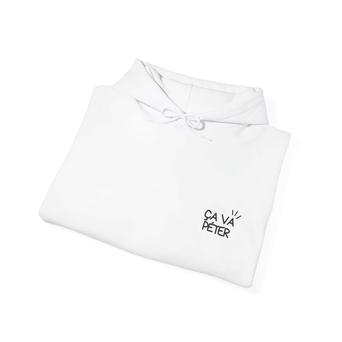 Hoodie "Ça va péter" ecrit noir