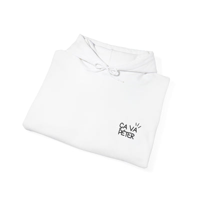 Hoodie "Ça va péter" ecrit noir