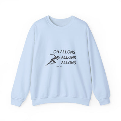 Sweatshirt "Oh Allons Allons" - Écrit Noir