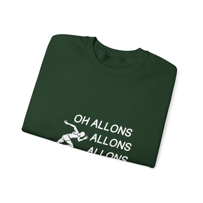 Sweatshirt "Oh Allons Allons" - Écrit Blanc
