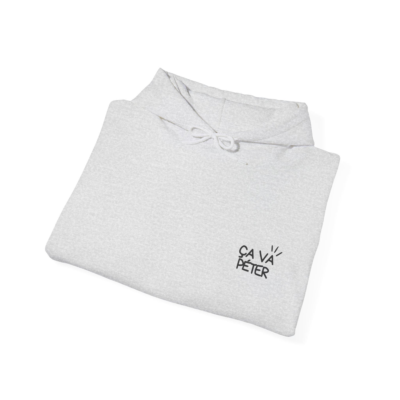 Hoodie "Ça va péter" ecrit noir