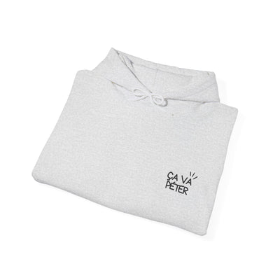 Hoodie "Ça va péter" ecrit noir