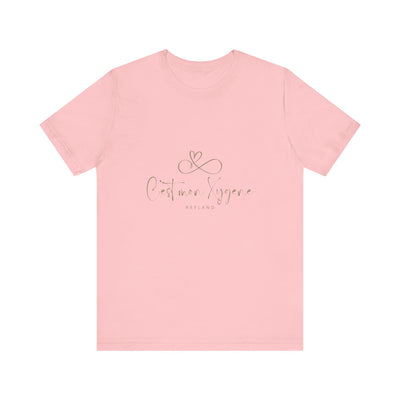 T-shirt "C mon Xygène" écrit beige