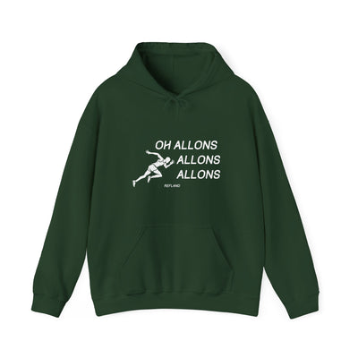 Hoodie "Oh Allons Allons" - Écrit Blanc