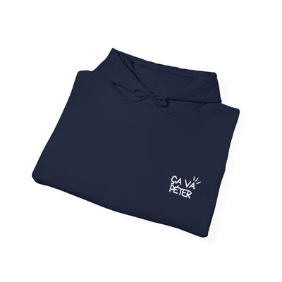 Hoodie "Ça va péter" écrit blanc