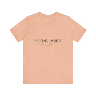 T-shirt "Oh Ptain Laurent" classique blanc