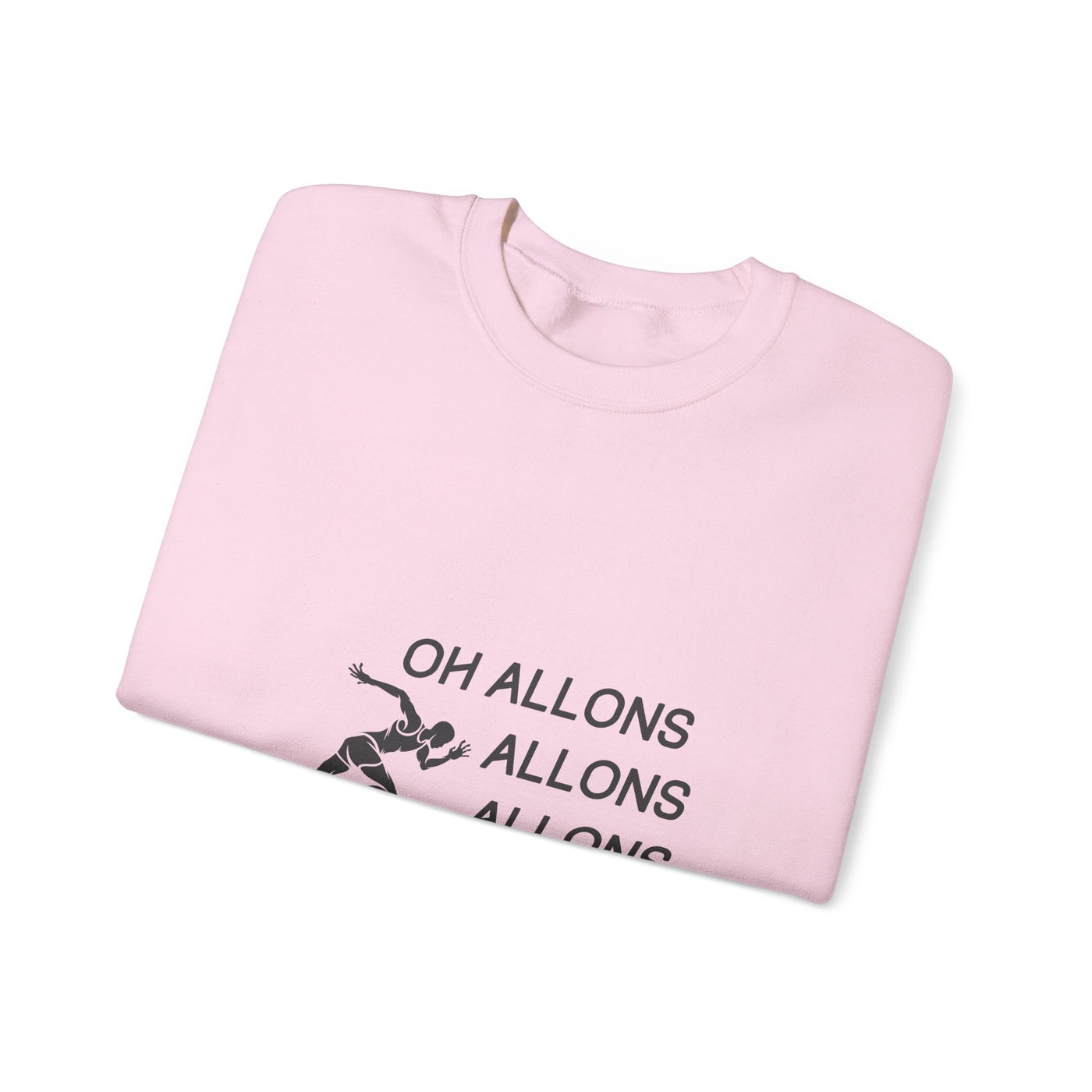Sweatshirt "Oh Allons Allons" - Écrit Noir