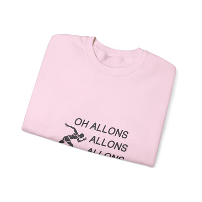 Sweatshirt "Oh Allons Allons" - Écrit Noir