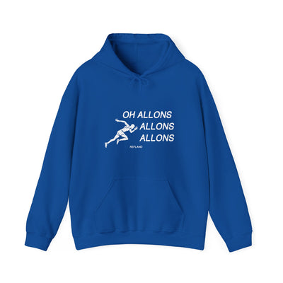 Hoodie "Oh Allons Allons" - Écrit Blanc