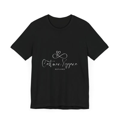 T-shirt "C mon Xygène" écrit blanc