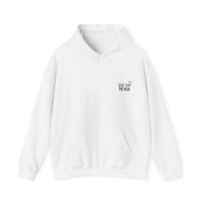 Hoodie "Ça va péter" ecrit noir