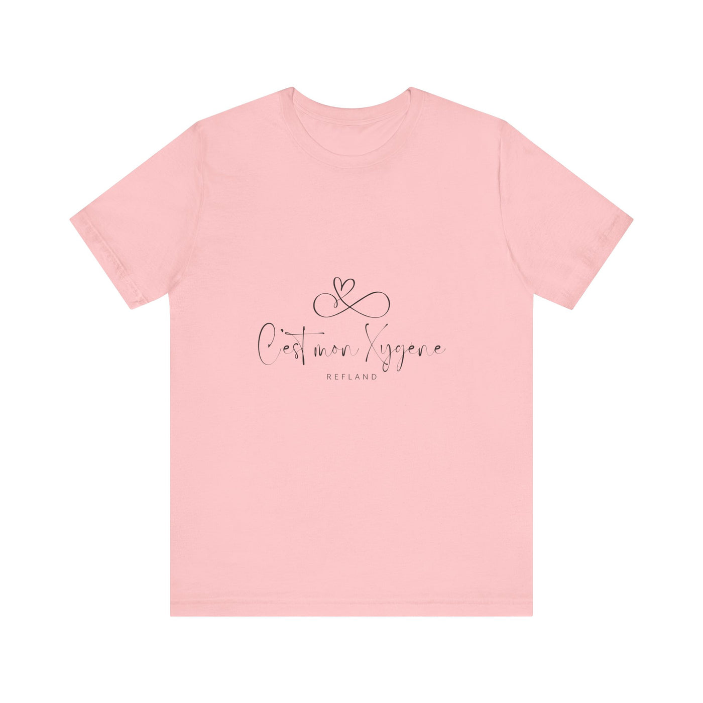 T-shirt "C mon Xygène" écrit noir