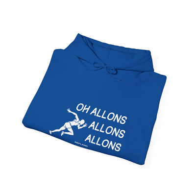 Hoodie "Oh Allons Allons" - Écrit Blanc