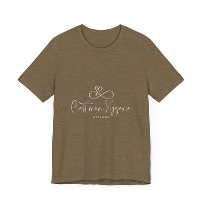 T-shirt "C mon Xygène" écrit blanc