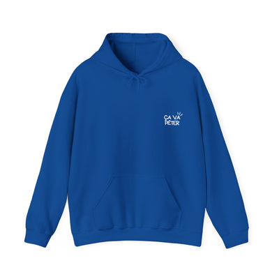 Hoodie "Ça va péter" écrit blanc