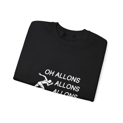Sweatshirt "Oh Allons Allons" - Écrit Blanc