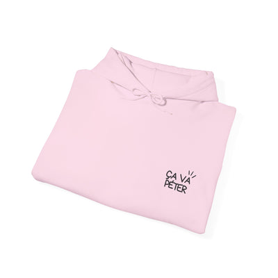 Hoodie "Ça va péter" ecrit noir