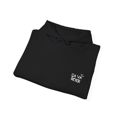 Hoodie "Ça va péter" écrit blanc