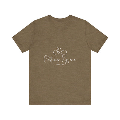 T-shirt "C mon Xygène" écrit blanc