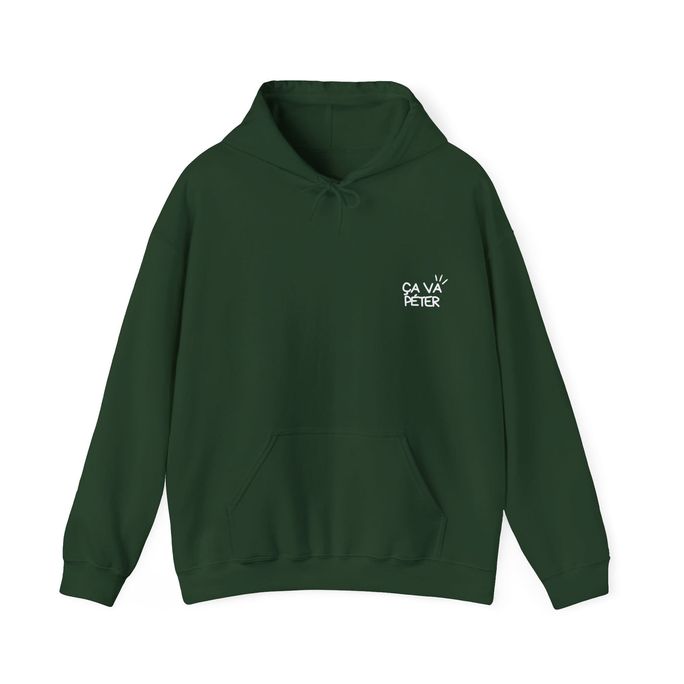 Hoodie "Ça va péter" écrit blanc