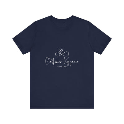 T-shirt "C mon Xygène" écrit blanc