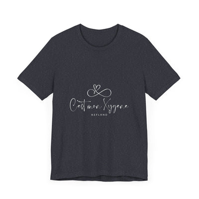T-shirt "C mon Xygène" écrit blanc