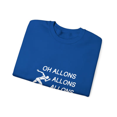 Sweatshirt "Oh Allons Allons" - Écrit Blanc