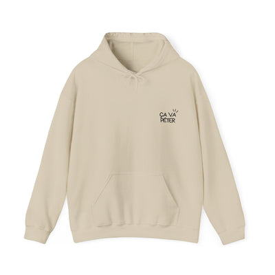 Hoodie "Ça va péter" ecrit noir