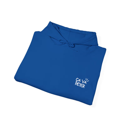 Hoodie "Ça va péter" écrit blanc